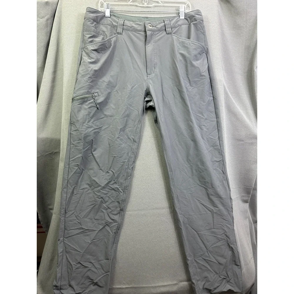 Patagonia‎ Men's Quandary Hiking Pants Grey Outdoor Trekking Trousers 36x30